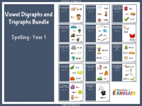 Year 1 Vowel Digraphs and Trigraphs Bundle